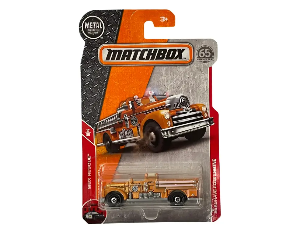 Matchbox 65th Anniversary Seagrave Fire Engine 2017 – 1:64 Die-Cast Vehicle