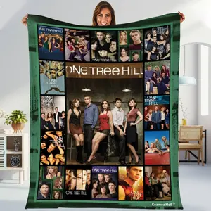 One Tree Hill Movie Throw Blanket Nathan Scott Lucas Scott Blanket All-Season Home Bedroom Bed Sofa Picnic Cover  Family Friends and Chridren Perfect Gift Christmas Present