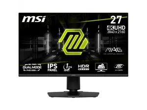 MSI MAG 322URDF E16 32" 3840x2160(4K) 160Hz UHD / 320Hz FHD Rapid IPS Gaming Monitor FreeSync (AMD Adaptive Sync) 0.5ms DisplayHDR 400 Eye Protection AI Vision Dual-Mode