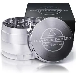 2.5-inch Premium Stainless Steel Culinary Herb & Spice Grinder Mill for Kitchen Use
