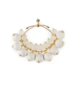 Adjusted Multi Bead Bracelet - Raffia Beaded