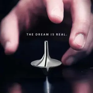 Metal Gyro Hot Movie Totem Silver Hand Spinning Top Fingertips Small Cyclone Gyroscope Antistress Fidget Toys