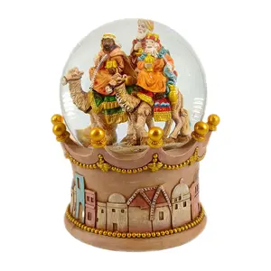 Santa's Workshop Inc. 6" Three Kings Musical Globe