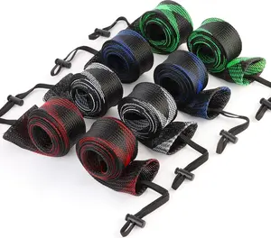 Fishing Rod Sleeve,Rod Sleeves,Rod Socks for Fishing Poles,Fishing Pole Sleeve,Rod Sleeves Fishing,with Lanyard for Fly Fishing Rod,Casting Fishing Rod, Sea Fishing Rod