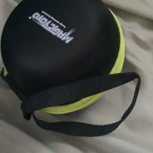 MAGICYOYO K2 Crystal - Professional Responsive Yoyo for Kids Beginners with Extra Unresponsive Yoyo Bearing, Pro Plastic Trick Yoyo for Adults+12 Yoyo Stings+Bearing Removal Tool+Storage Bag