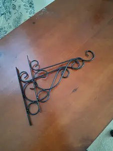 Hanging plants bracket,8x10 a pair, new