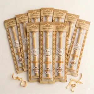 Sewak Al Mominin Natural Miswak Toothbrush Stick - Oral Care Essential for Daily Comfort, Pack of 10