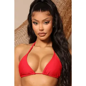 Maui Mix And Match Triangle Bikini Top - Red
