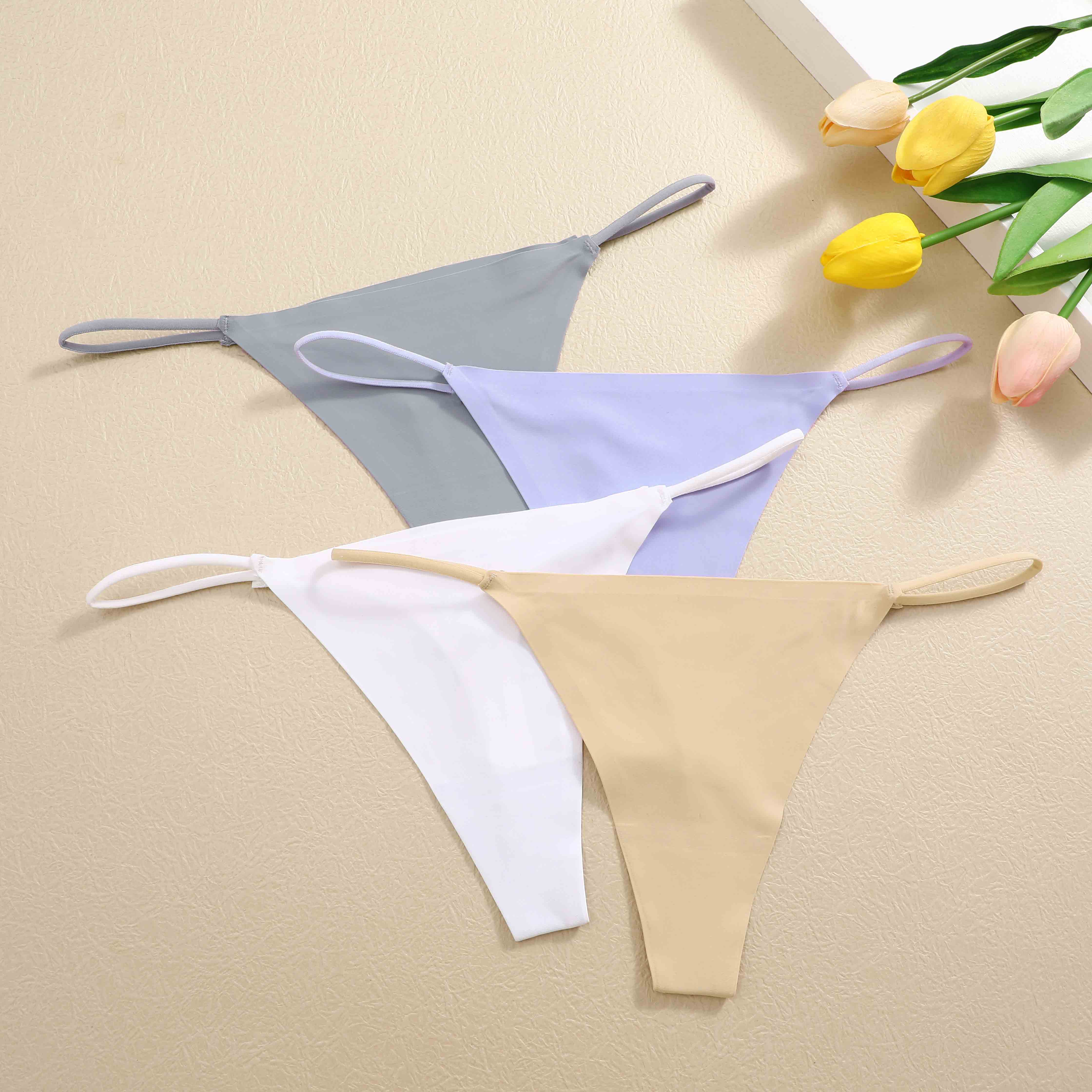 FINETOO 20 Pack Seamless Low Rise Thin Belt Thongs for Women No Show Bikini Underwear Soft Breathable Panties SpringStatements