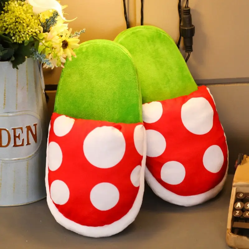Piranha Mushroom Slippers
