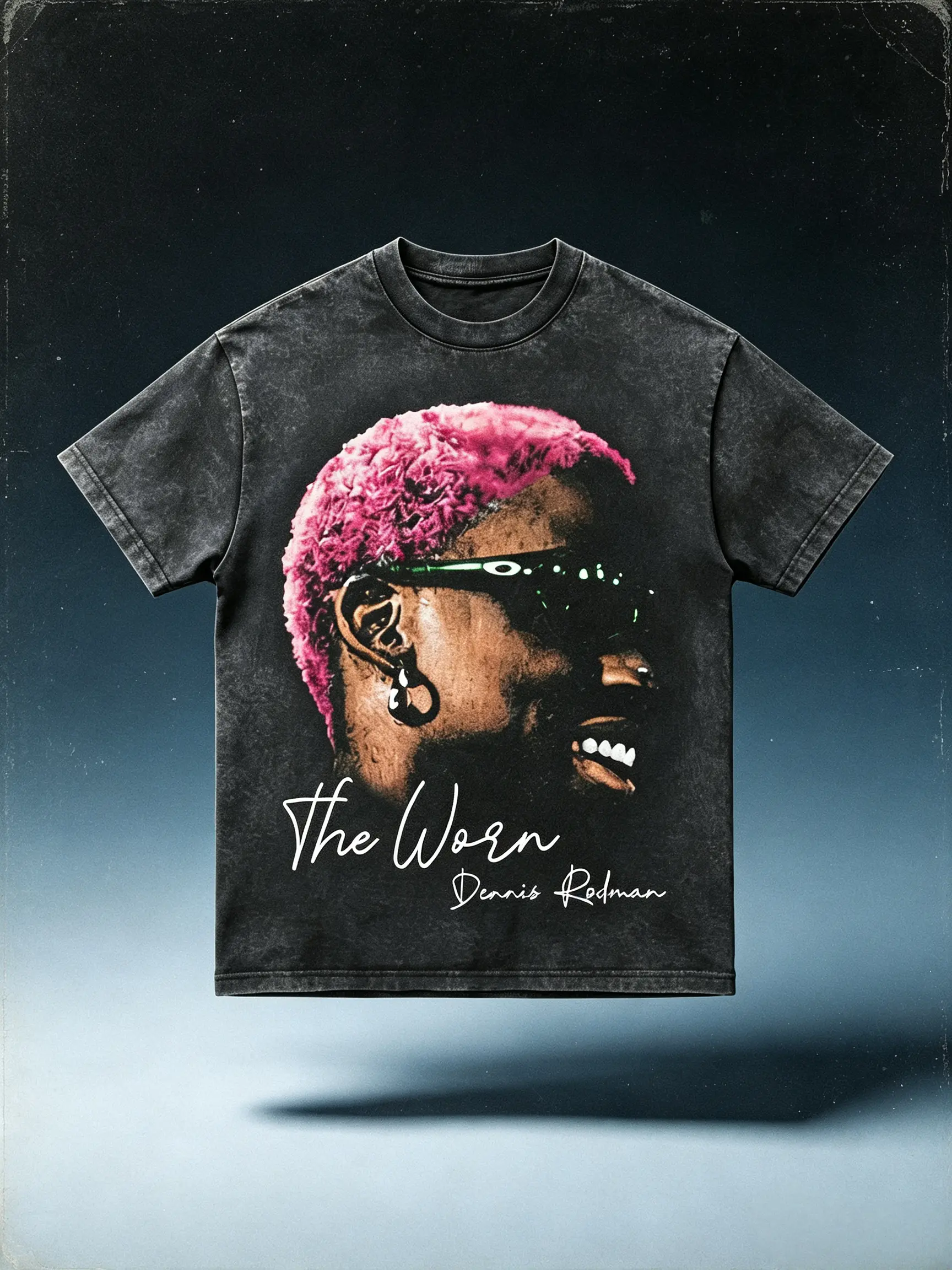 VINTAGE TEE | DENNIS RODMAN Shirt, Basketball Graphic Tee, Y2k, Unisex T-Shirt, Gift For Men Women Menswear Top Streetwear