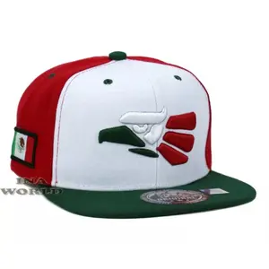 MEXICAN MEXICO Hat Hecho En Mexico Eagle Aguila Snapback Flat Bill Baseball Cap