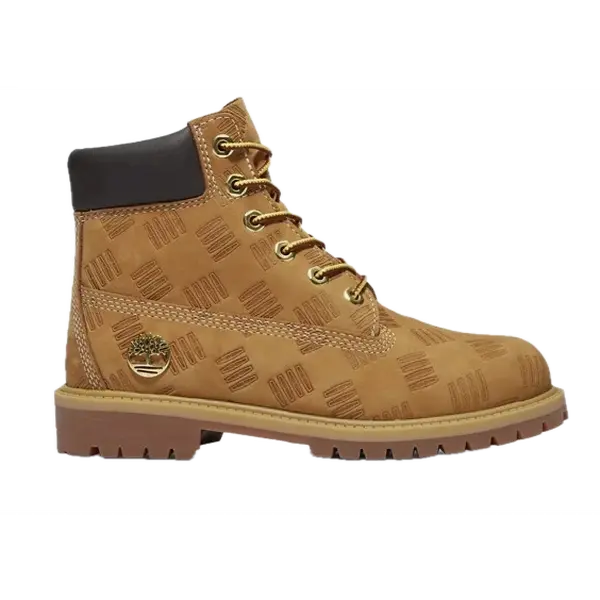 Timberland Kids' Classic 6-Inch Waterproof Casual Walking Boots - Mesh Upper, Insulated Lining, Slip-Resistant Rubber Sole, Lace-Up Outdoor Sports Footwear