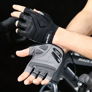 1 Pair of Neutral Fingerless Gloves, Breathable Cycling Gloves, Suitable for Outdoor Sports, Ideal for Gifts