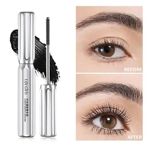 Steel Pipe Lash Primer, Natural Fiber Length, Curling, Long-Lasting, Hold, No Smudging, Suitable for Beginners, Makeup Essential