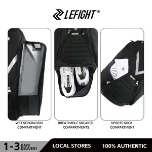 Game Changer for Team Sports  LEFIGHT Large Sports Backpack – Cleat Compartment + Waterproof for Basketball, Soccer & Volleyball