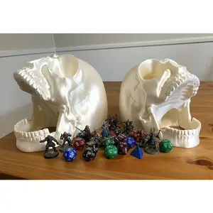 Screaming Skull Dice Tower | 3D Printed D&D Dice Rolling Accessory