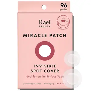 Pimple Patches, Miracle Invisible Spot Cover - Hydrocolloid Acne Patch for Face, Blemishes, Zits Absorbing Patch, Breakouts Spot Treatment for Skin Care, Facial Sticker, 2 Sizes (96 Count) Gentle Pack