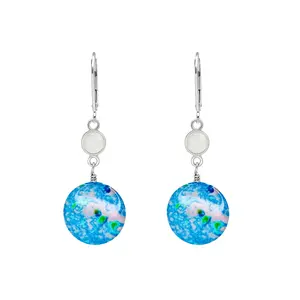 Encircle Your Cause Earrings for Alzheimer's Awareness