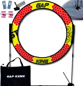 Drone Obstacle Course Kit By Gap King, Includes Pro Race Hoop Size, Perfect for Competition RC FPV Racing of drones or model aircraft Game Loop Gate Set for Age 6-12 Kids or Adults