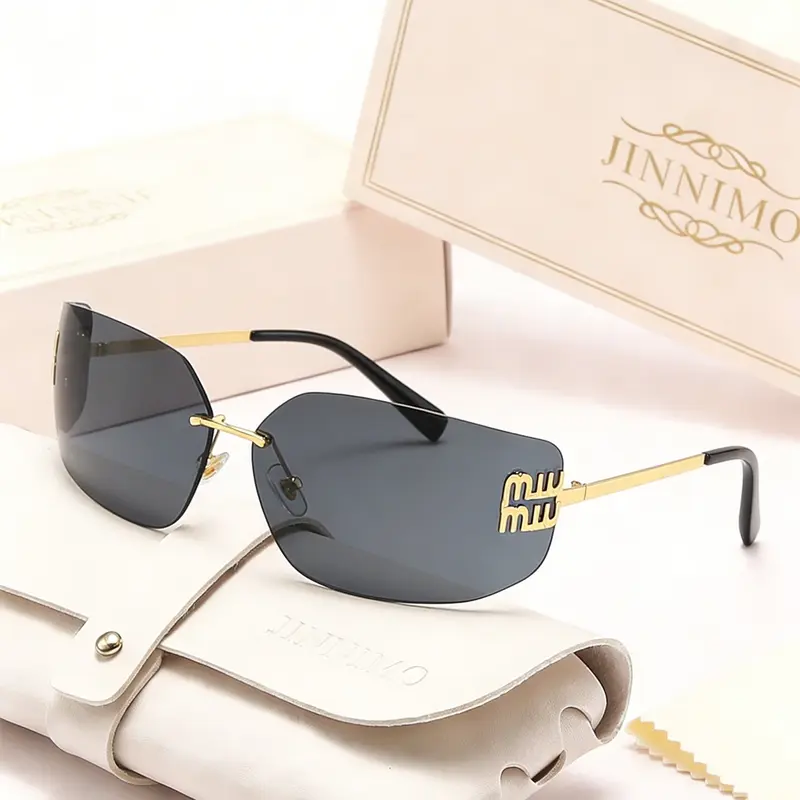 New Fashion Unisex Sunglasses for Young Adults, PC Frame, Perfect for Daily Wear & Holidays, Modern Trendy Fashionable Sunglasses