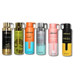 ARMAF ODYSSEY BODY SPRAY SET WAILD ONE, TYRANT, MANDARIN SKY, AQUA, CANDEE & MEGA 6.8FL.OZ