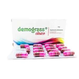 Demograss Clasico 100% Authentic Original Formula 30 Capsules for Men & Women with Aloe Vera Guarana & Citrus Sinensis