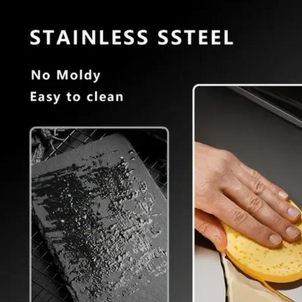No More Moldy Wooden Boards! XXL 304 Stainless Steel Cutting Board – Anti-Slip, Heavy-Duty & Food-Safe, Perfect for Chopping Meat, Kneading Dough & Baking Prep – A Must-Have for Kitchen No More Moldy Wooden Boards! XXL 304 Stainless Steel Cutting Board – Anti-Slip, Heavy-Duty & Food-Safe, Perfect for Chopping Meat, Kneading Dough & Baking Prep – A Must-Have for Kitchen