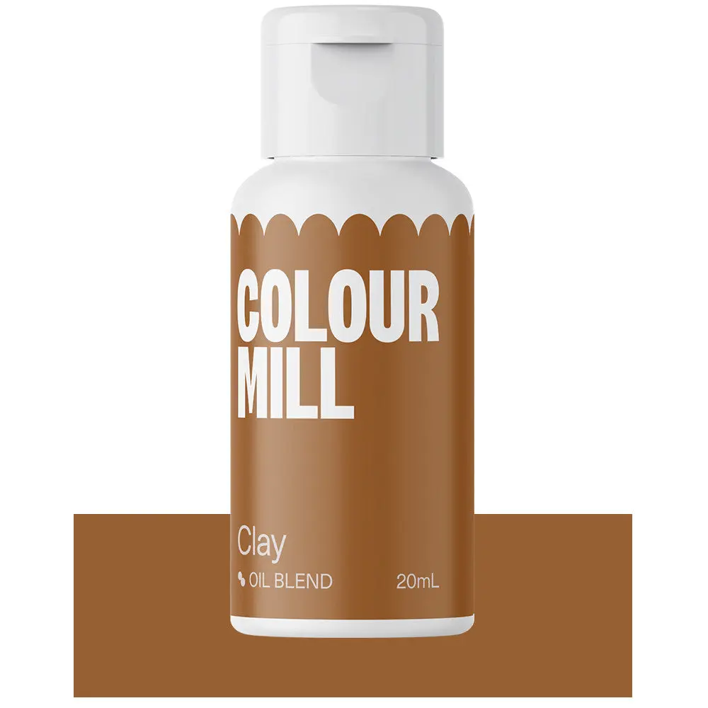 Colour Mill Oil-Blend Food Coloring, 20 Milliliters, Clay
