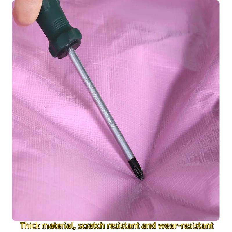 1PCS Large Capacity Waterproof Clothing Down Comforter Storage Bag Mobile Packaging Transport Luggage Bag Moving Travel Organizer