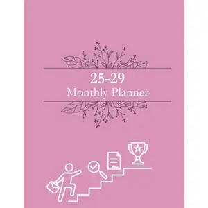 2025-2029 5-Year Planner - Plan. Create. Achieve.: Monthly Calendar, Goal Setting & Vision Board Paperback – November 15, 2024
