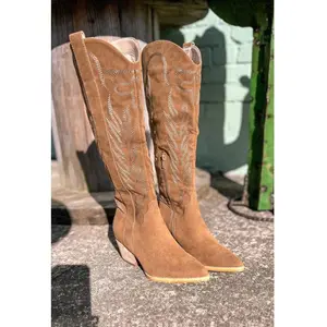 Bronco Cowboy Boots Women Shoe