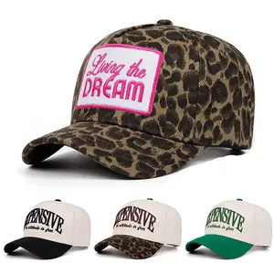 Outdoor baseball cap for men with fashion embroidery high-quality snapback hat Korean style unisex cap