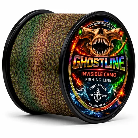 GHOSTLINE Invisible Camo Monofilament Fishing Line - 300m-500m