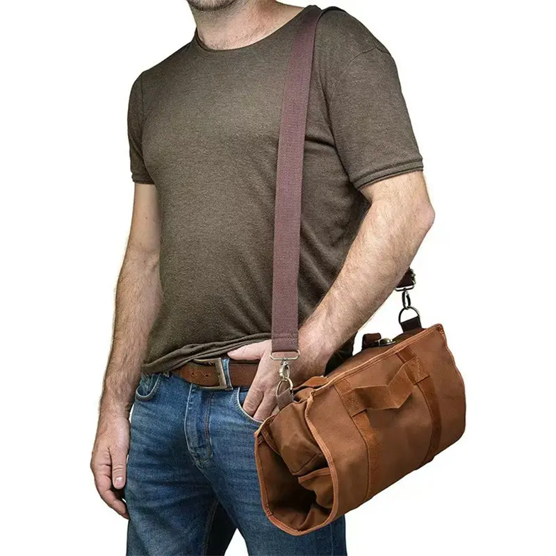 Travel Bartender Kit | Professional 15pcs Complete Cocktail Set With Stylish Portable Travel Kit Bag | Travel Bar Set For Home Cocktail Making, Work, Parties, Camping