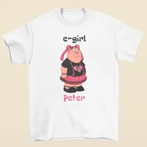 Peter Griffin "e-girl Peter" Funny Shirt