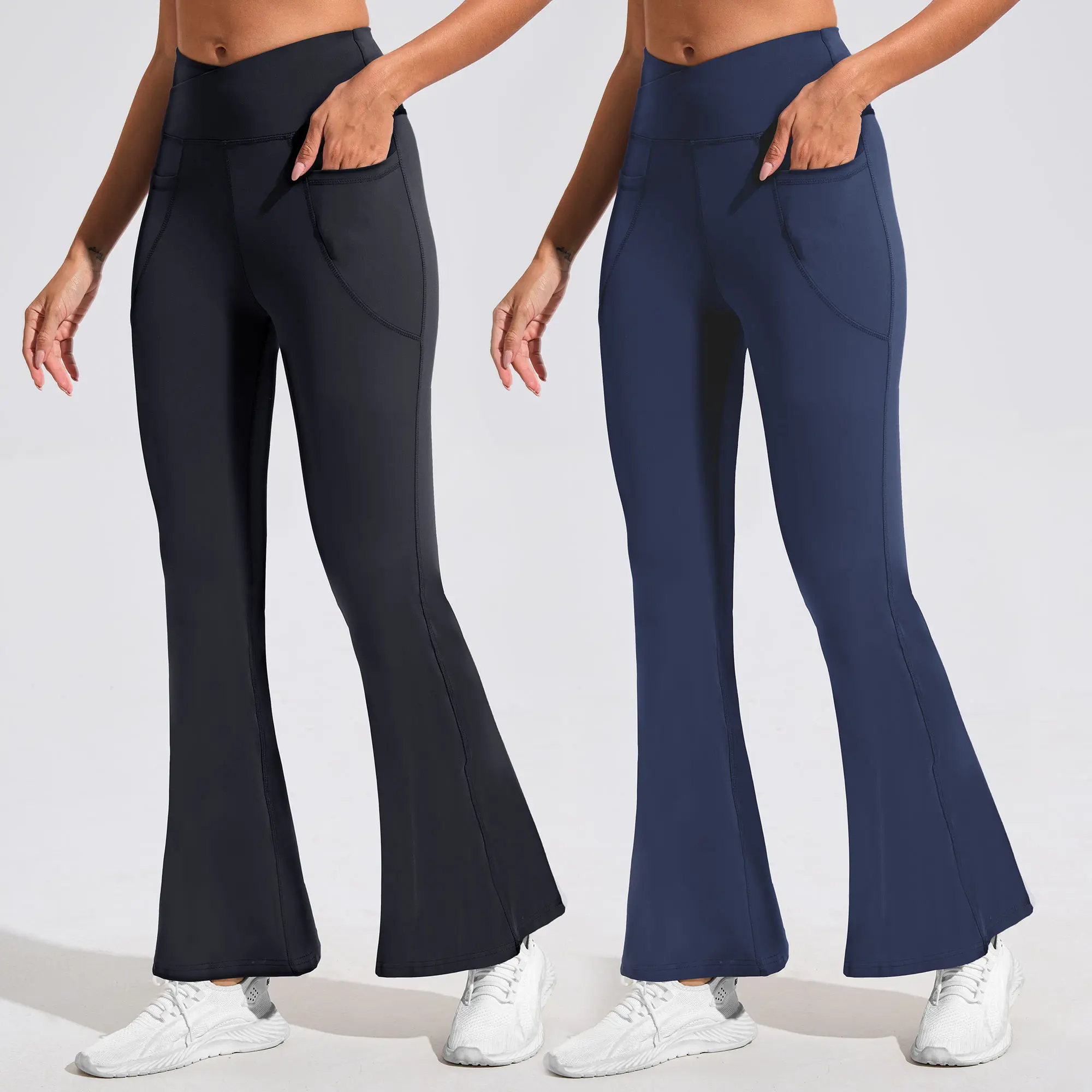 Black/ Navy Blue (2 Pockets)