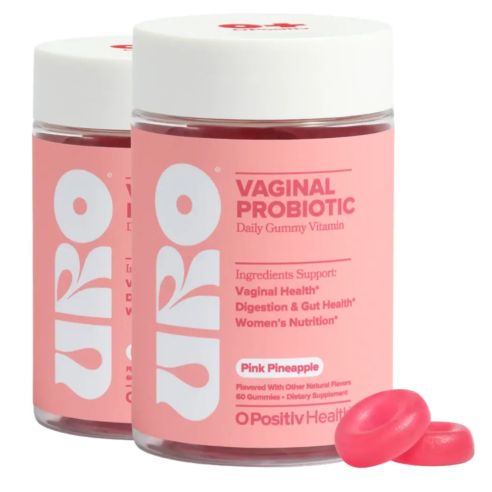 URO - Vaginal Probiotic Gummy - 2 Bottle