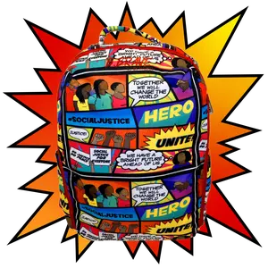 Social Justice Backpack - Dope Design for School and Everyday Use, Ideal for Organizing and Accessing Supplies