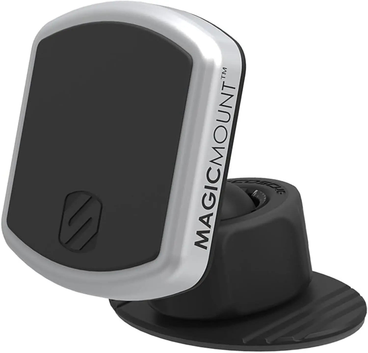 MPDB MagicMount Pro Cradle-Free Magnetic Car Phone Mount - Strong Magnets, 360° Adjustable Head, Flush Adhesive Dashboard Holder, Temperature Res., Hands-Free Drive for Cars, Home, Office, GPS Navigation for iPhone, Samsung, Android Non-MagSafe Devices