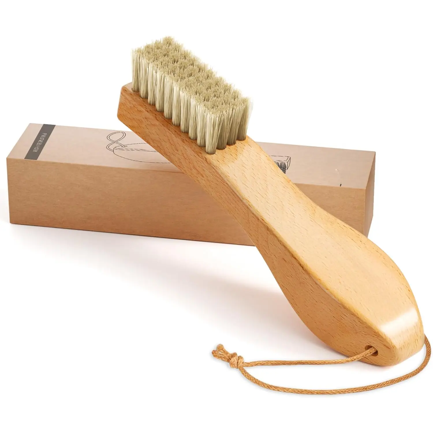 Soft  Bristle Laundry Stain Brush, Laundry Scrub Brush,Laundry Brush for Stains on Clothes, Gentle Stain Remover for Knits, Cotton, and Linens