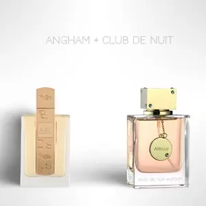 Fall with Nikki Bundle – Angham by Lattafa + Club De Nuit for Women Eau de Parfum (100ml / 3.4 oz)