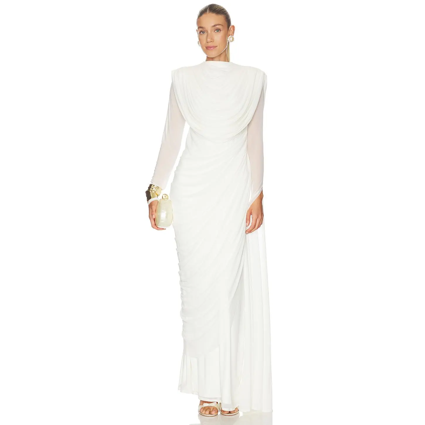 Deme by Gabriella The Ivanna Dress in Off White