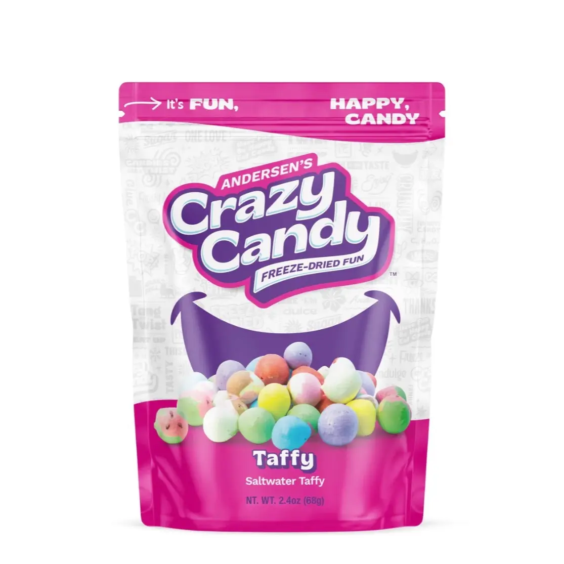 Freeze-Dried Taffy candy