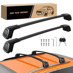 Nilight Roof Rack Cross Bars Fit for 2019-2024 19 20 21 22 23 24 Kia Telluride S SX SX-P EX Aluminum Rails Crossbars with Anti-Theft Lock for Rooftop Cargo Carrier Luggage Box Tent(Not for X-Line and X-Pro)