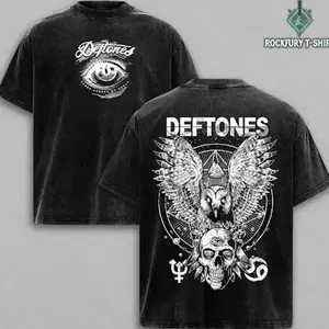 Deftones Washed Tee, Diamond Eyes Era Band T-Shirt, Alternative Metal Rock Band Tee, Vintage Washed Heavy Cotton, Oversized Unisex Streetwear, Grunge Rock Graphic Top, Fan Merch Gift 02Y