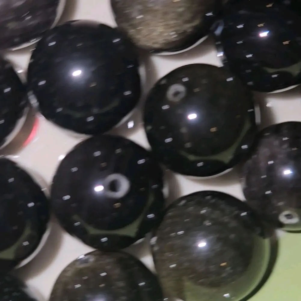 14mm Crystal Beads 1 oz  about 12 beads for DIY bracel