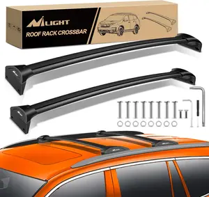 Nilight Roof Rack Cross Bars Fit for Honda Pilot 2016 2017 2018 2019 2020 2021 2022 LX EX EX-L with Flush Rails Fixed Point Adjustable Aluminum Crossbars Luggage Box Bike Kayak Snowboard Cargo Carrier Vehicle dealsforyoudays Roofrack