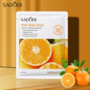 SADOER Vitamin C Brightening Mask Skincare Skin Repair Comfort