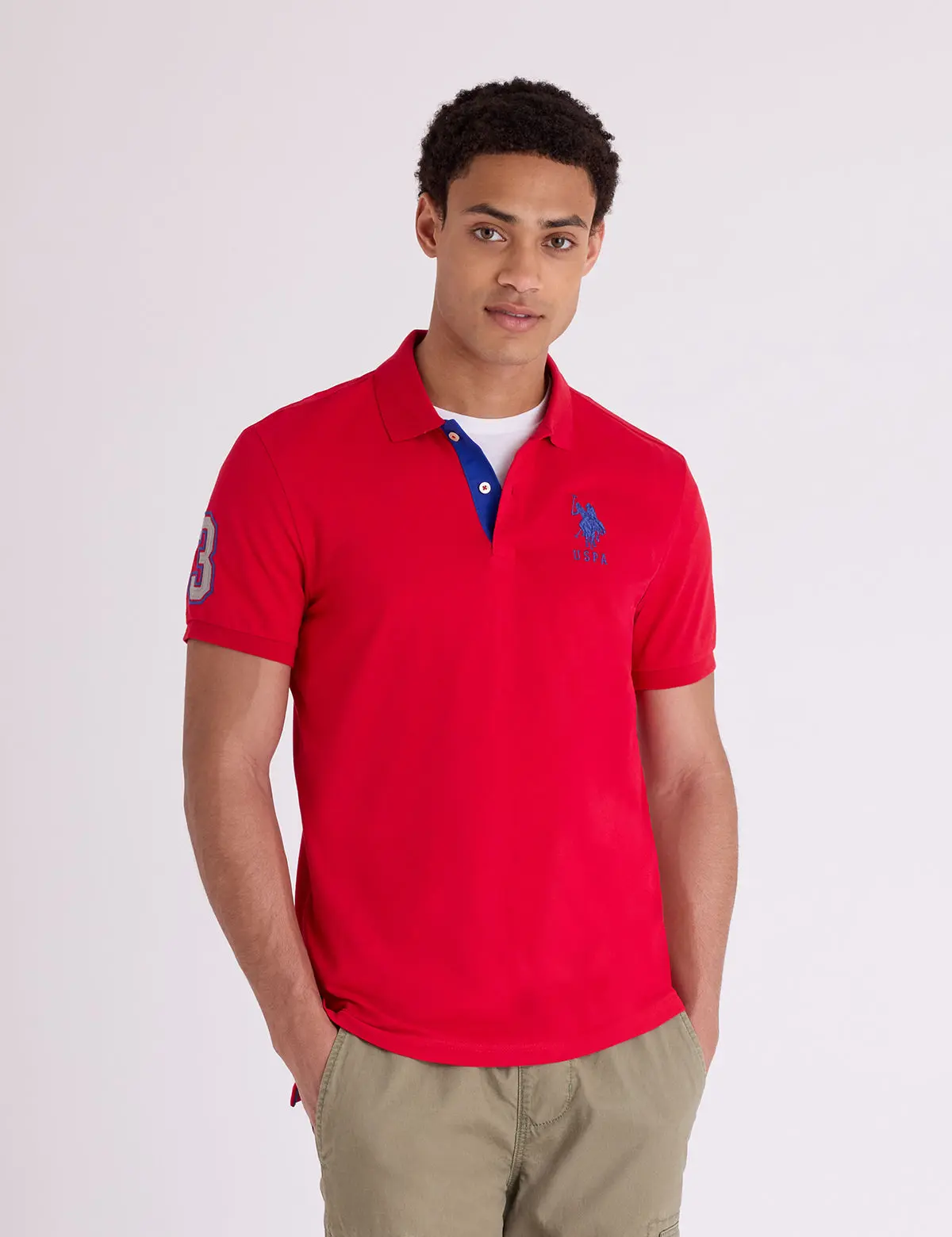 SLIM FIT STRETCH SOLID POLO SHIRT
